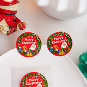 Christmas限定 包装 飾り ありがとうシール クリスマスシール 手帳シール ステッカー 梱包 merry Xmas