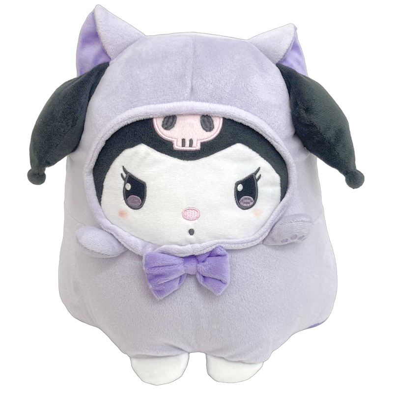 サンリオ ダイカット クッション ねこねこおばけ クロミ パープル【小ロット販売】