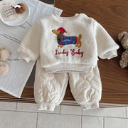 「2025」子供服★トップス★スウェット★ズボン★韓国風子供服★2色73cm～100cm