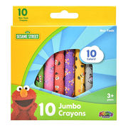 セサミストリート クレヨン 10色