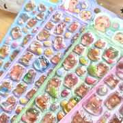 ぷくぷくシール ぷっくりシール 3Dステッカー 立体ステッカー エポキシステッカー デコシール 透明