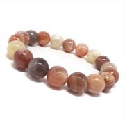 インド産 太陽と月 天然石 サンムーンストーンブレスレット 約11mm 《SION 天然石 パワーストーン》