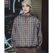 ポリデュスポ総柄ジップパーカー