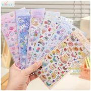 ステッカー 手作りDIY  子供おもちゃ 可愛いシール  立体ステッカー 粘着シールLF