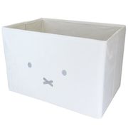 【収納用品】ミッフィー ぬいぐるみストレージBOX Lサイズ ホワイト