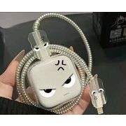 iphone17promaxケープルカバー　コンセント保護カバー　充電器プロテクター　チャージャー40w