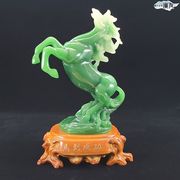 風水グッズ 風水アイテム 風水 馬 置物 金運 干支の置物 干支置物 開運グッズ (瑠璃 跳馬 馬到成功)