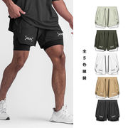 メンズ 多ポケット スポーツショートパンツ 美式カジュアル ランニング対応 アウトドア短パン★全5色