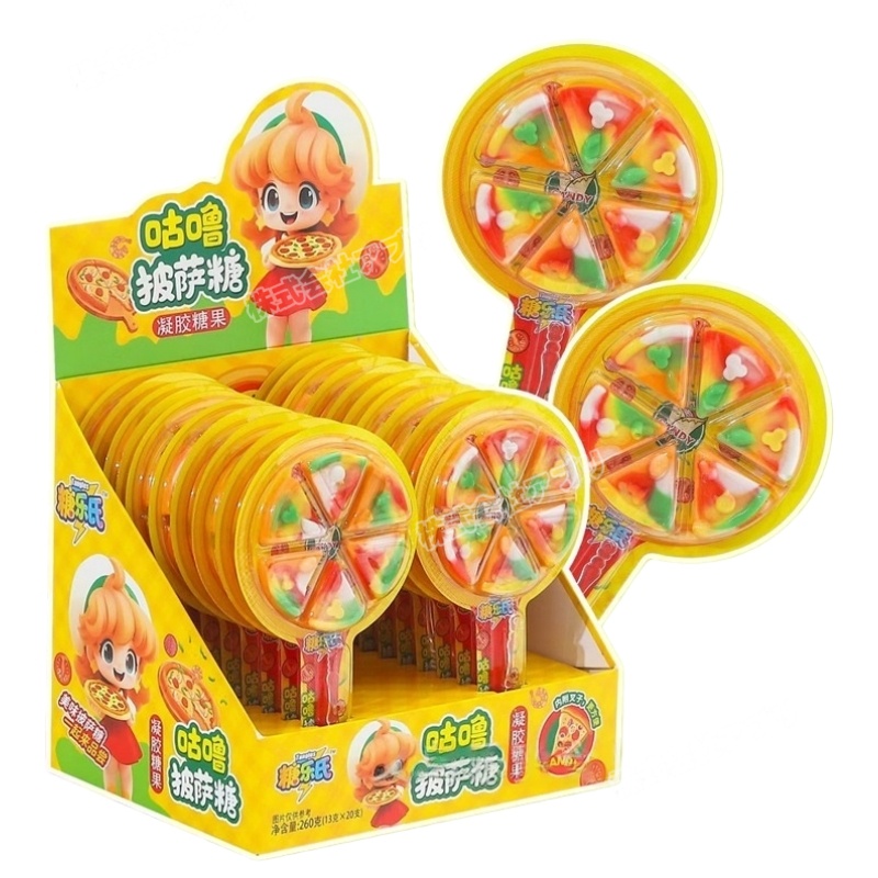 【20本入り】ピザグミ 果物味 お菓子 Youtubeで話題 ソフトキャンディ 咀嚼音 大人気 SNSで話題