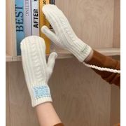 秋冬手袋 グローブ アームカバー   ニット手袋  スマホタッチ対応 ミトン