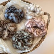 ファーシュシュ　ヘアアクセサリー　レディース　デザイン　韓国風　髪飾り