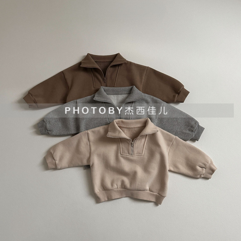 「2025」子供服★トップス★スウェット★トレーナー★韓国風子供服★3色80cm～130cm