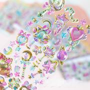 新入荷★DIY手作★手帳用 貼り付け★粘着シール★立体キャラクターシール★デコシール