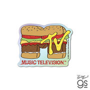 MTV ホログラムステッカー03 ロゴ ミュージック 音楽 アメリカ スマホ コレクション gs 公式グッズ MTV-003