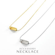 ▼MAGGIO▼ツイストメタルトップステンレスネックレス