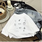 韓国　韓国子供服　韓国ファッション　新作　トレーナー　キッズ　ブラウス　トップス