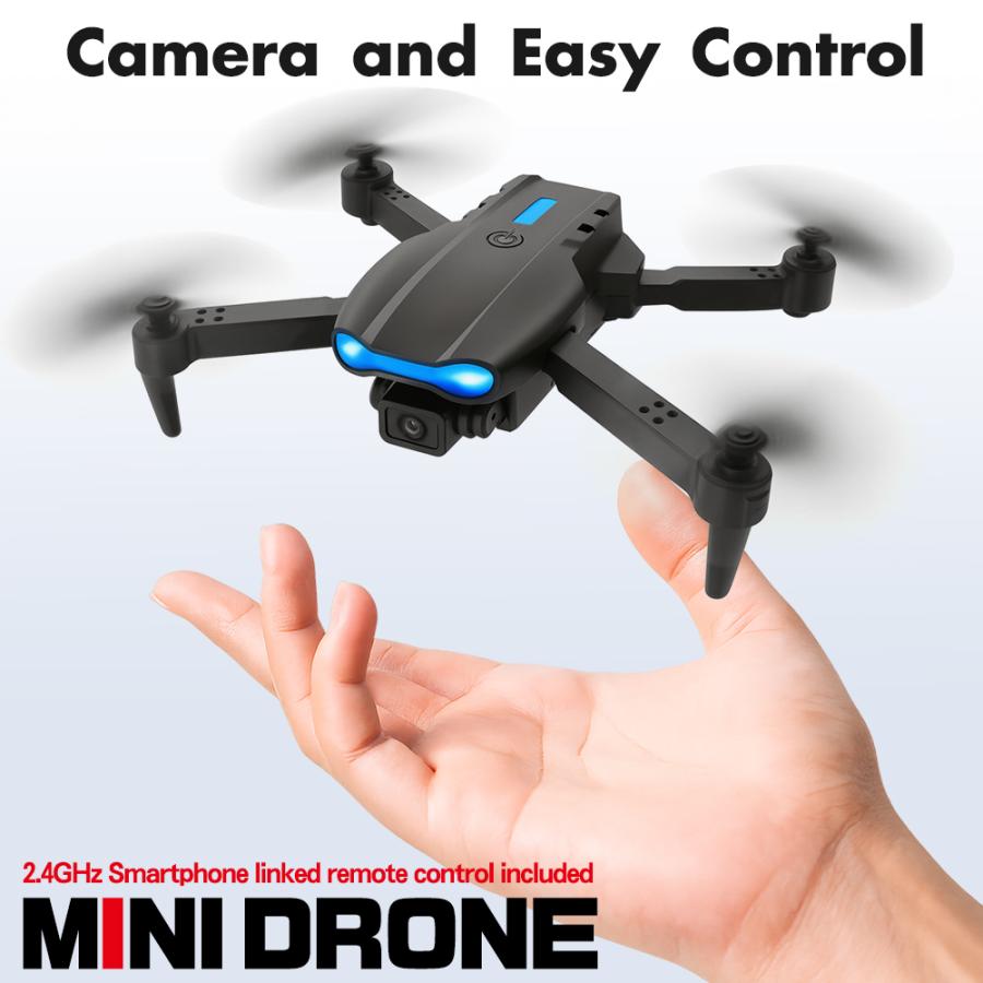 カメラ付き小型ドローン/練習機/室内/折りたたみ/撮影/初心者向け