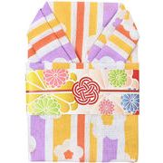 和柄文様 着物手ぬぐい＜梅小紋うさぎ＞　27-34