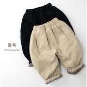 【2025秋冬新作】雑貨 韓国風 子供服 パンツ 裹起毛 キッズ 保温 ロングパンツ