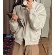 今季マストバイ   気質   厚手  可愛い   ジッパー  カジュアル系  パーカー