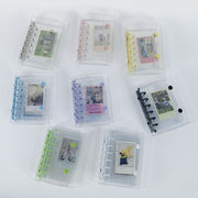 文具 A7 ノートカバー　手帳 ノート バインダー ルーズリーフ 収納バインダー 写真ホルダー