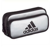 特価商品　アディダス PT-1500AI04 筆入れ(銀黒)