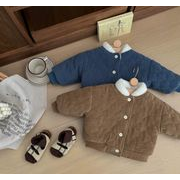 新品ins冬  暖かい服 防寒 韓国風子供服  アウター中綿コート  73-110cm