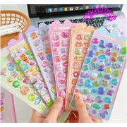 人気新品 シール 3D ステッカー ラベル 手帳素材 DIY 粘着シール 貼り付け 装飾 手芸用品
