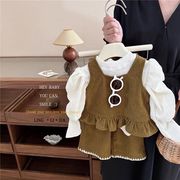2026春夏新作 韓国風子供服 ベビー服 キッズ服3点セットアウター