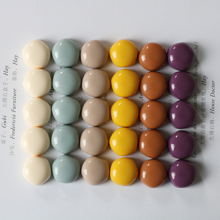 アクリル カボション 貼り付けパーツ アクセサリーパーツ ピアス パーツ イヤーカフ部品 ボリューム 手芸