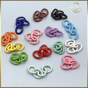 【20色】小豆チェーン あずき アズキ アジャスター 調整金具 DIYパーツ 手芸 基礎金具 ハンドメイド