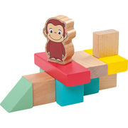 おさるのジョージ　つみきセット（５０ピース）