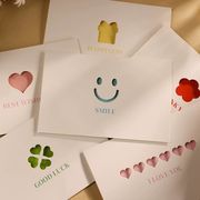 雑貨 ins お祝い ハガキ 葉書 ギフトカード メッセージ