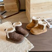 2026新作 ベビー靴 スノーブーツ キッズ 女の子 靴 子供靴 綿靴 裏起毛 保温 22/14cm～37/23.2cm 2色