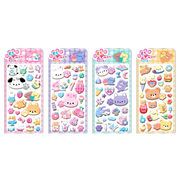 2026★DIY手作り ステッカー★粘着シール★3D★手帳素材