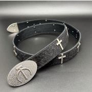 ファッションベルト 帯   ベルト パンク風 フェイクレザー