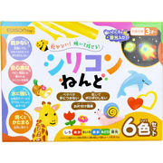 エジソントイ シリコンねんど 6色セット