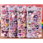 ぷくぷくシール ぷっくりシール 3Dステッカー 立体ステッカー エポキシステッカー　ヌイグルミ