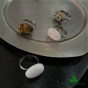 個性 天然石 指輪 リング 高級感 アレルギー対応素材 レディース 調節可能 ファッション