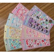 ぷくぷくシール ぷっくりシール 3Dステッカー 立体ステッカー エポキシステッカー　中実　ヌイグルミ