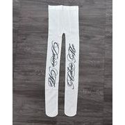 2026春秋新作 ボトムス 女 Y2K レディース  プリント レギンス 靴下 ストッキング パンスト