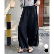 【日本倉庫即納】 バルーンパンツ ワイドパンツ レース