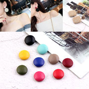 くるみパーツ 貼付け用 ラウンド型 合皮 くるみボタン アクセサリーパーツ ハンドメイド 包みボタン 革