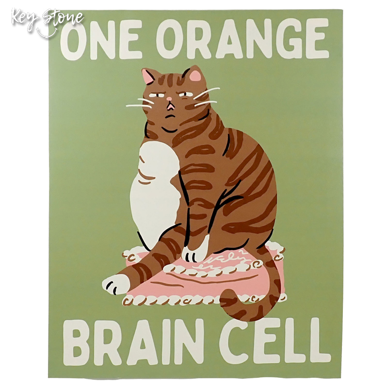■キーストーン■■2026SS　新作■　キャンバスアートパネル　BRAIN CELL