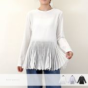 【2026新作】ペプラム　シアーニット　ロンT(33206)