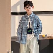 2026新作キッズシャツ　男の子長袖  コート 子供服トップス 大人気LF