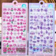 即納！！ 当日発送可能 新作  DIY用 手帳用 貼り付け スマホケース シール 可愛い 立体  装飾用 手芸用品