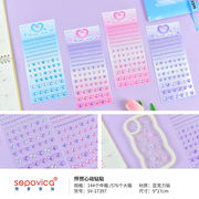 diy 手作り オタ活 顔飾り 推し活 自作グッズ 3Dシール 立体ステッカー アクリル ラインストーン