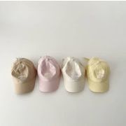 2026春新入荷 韓国風 子供帽子 男女兼用 キッズベースボールキャップ 日除けキャップ 6色