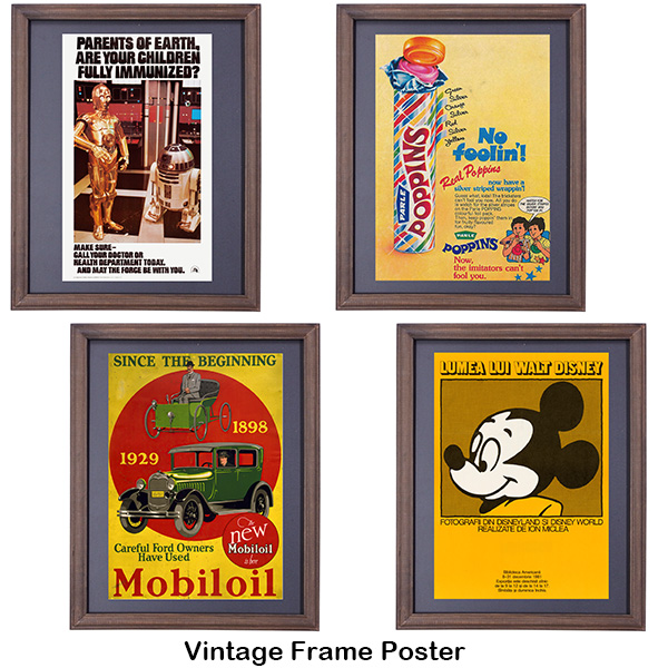 ヴィンテージ フレーム ポスター